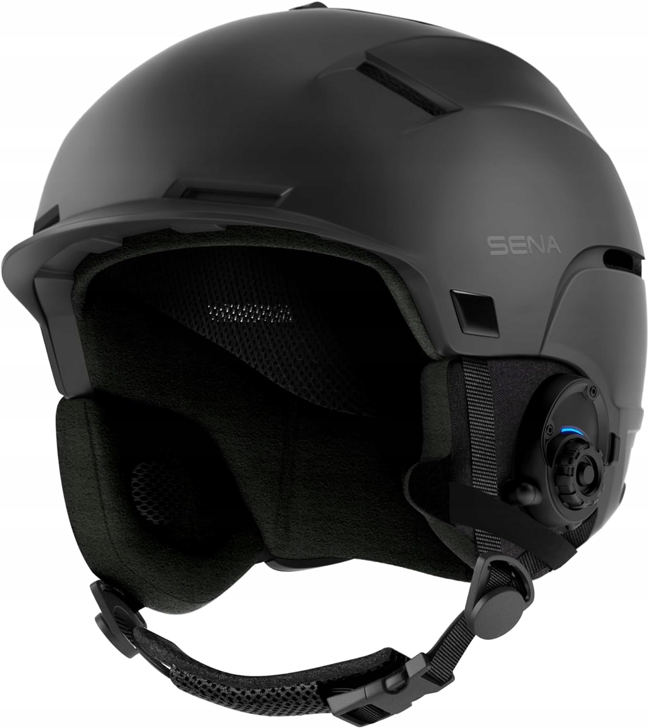 Lyžařská přilba Sena Smart Latitude S1 Matt Black L 58-61 cm Interkom