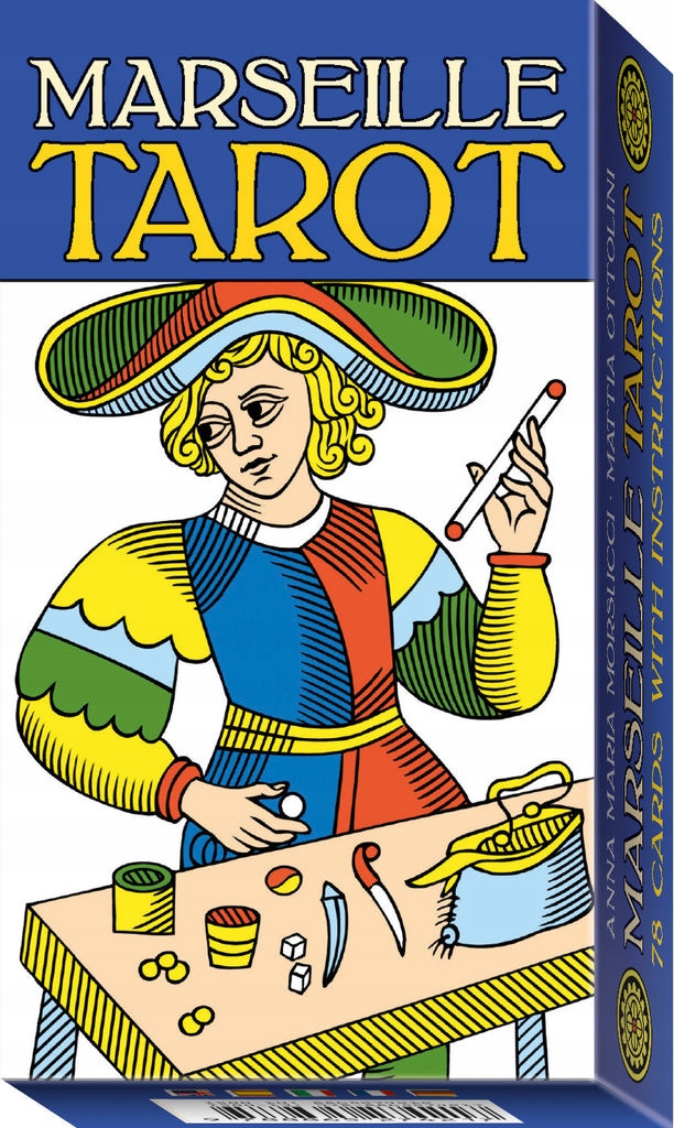 MARSEILLE Tarot BLU - karty tarota