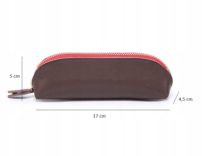 Piórnik etui PRAWDZIWA SKÓRA na studia NA PREZENT Model ..