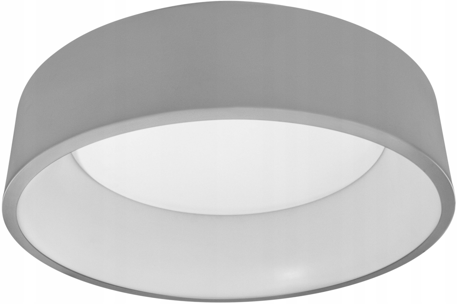 Stropní Svítidlo kulatý Ledvance 45 x 13,4 cm bílý, odstíny šedé a stříbrné