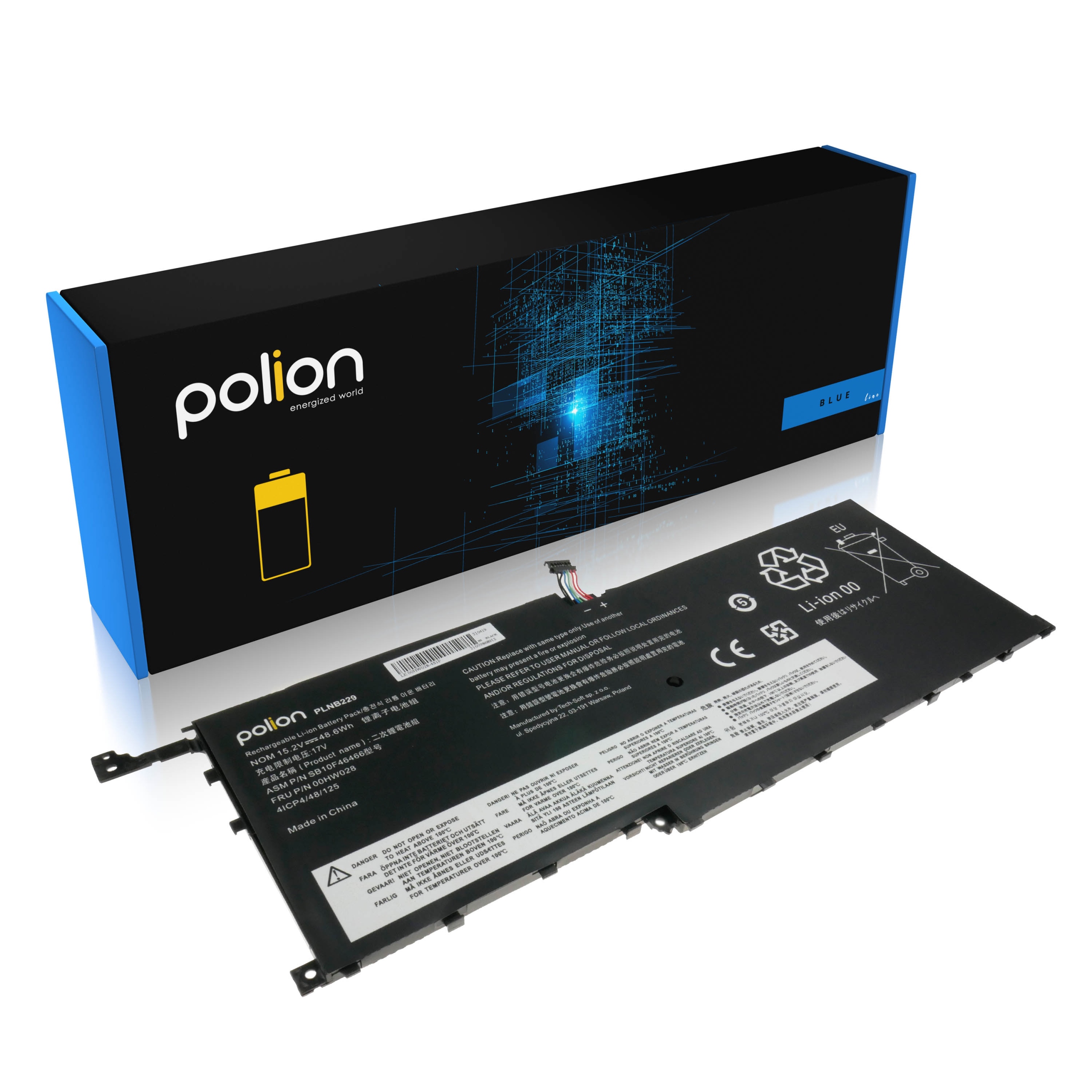 Baterie 00HW028 01AV439 pro Lenovo ThinkPad X1 4. generace