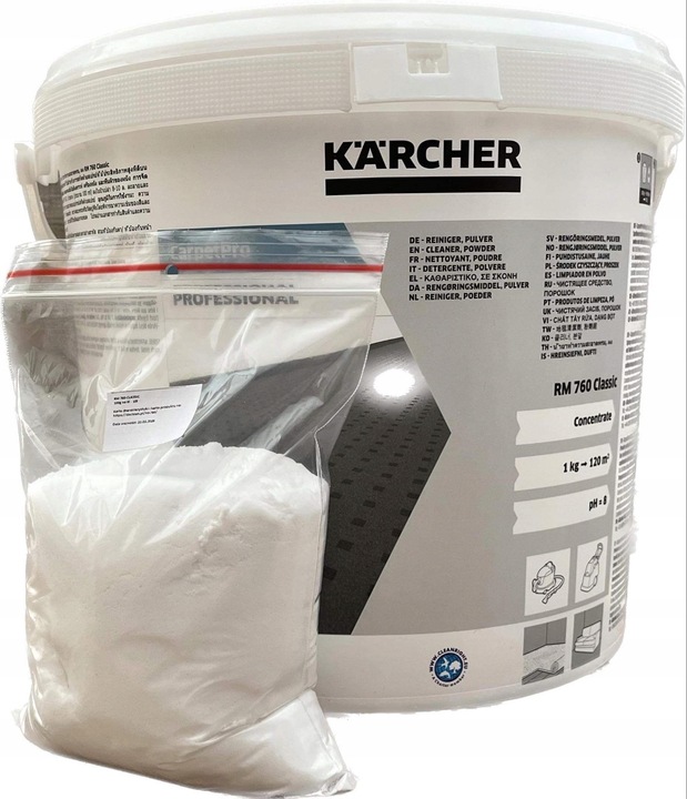 Proszek do prania Kärcher RM760 0,8 kg 0,8 l CarpetPro Professional