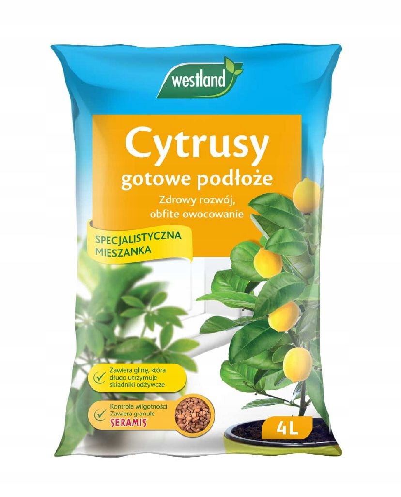 

Podłoże ziemia do cytrusów 4l Westland