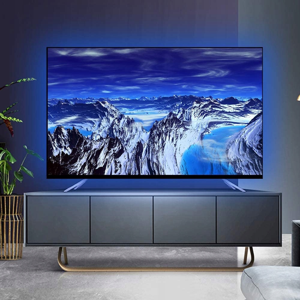 TAŚMA LED SMD WODOODPORNA 5M RGB KOLOROWA + PILOT Długość 5 m