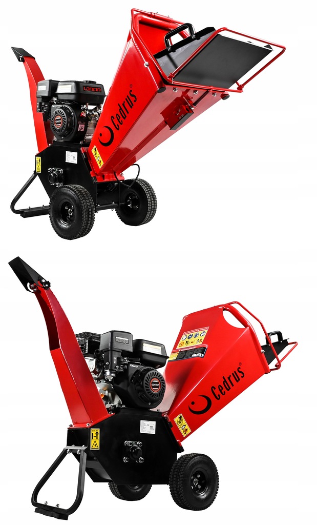 RB02 ROZDRABNIACZ SPALINOWY RĘBAK DO GAŁĘZI CEDRUS DUŻA MOC PRO ZESTAW XXXL Waga produktu z opakowaniem jednostkowym 95 kg