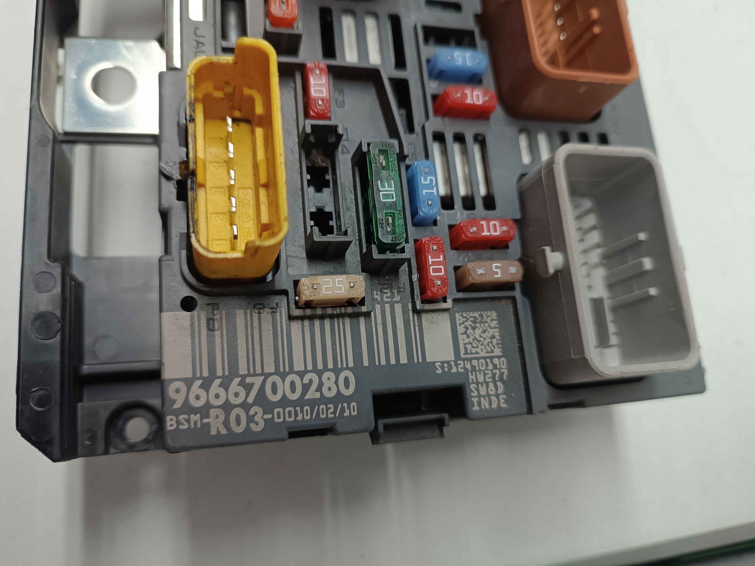 ZESTAW STARTOWY KOMPLETNY CITROEN C8 2.0 HDI 5WS40615C 966405908002 Typ samochodu Samochody osobowe