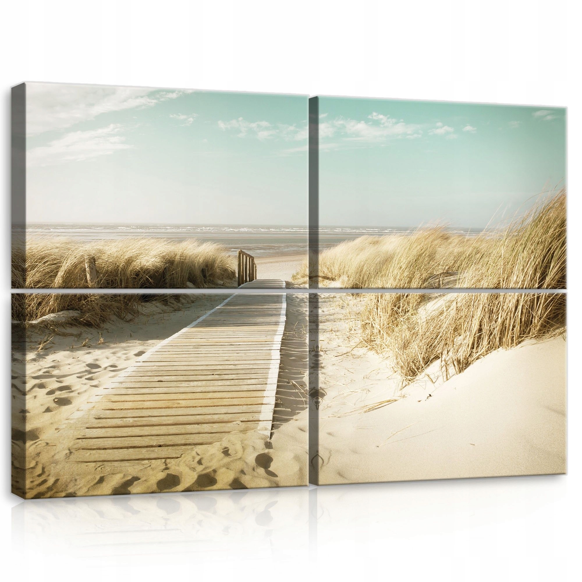 Obraz 120x80 Pláž duny more oceán piesok leto pokoj príroda krajina