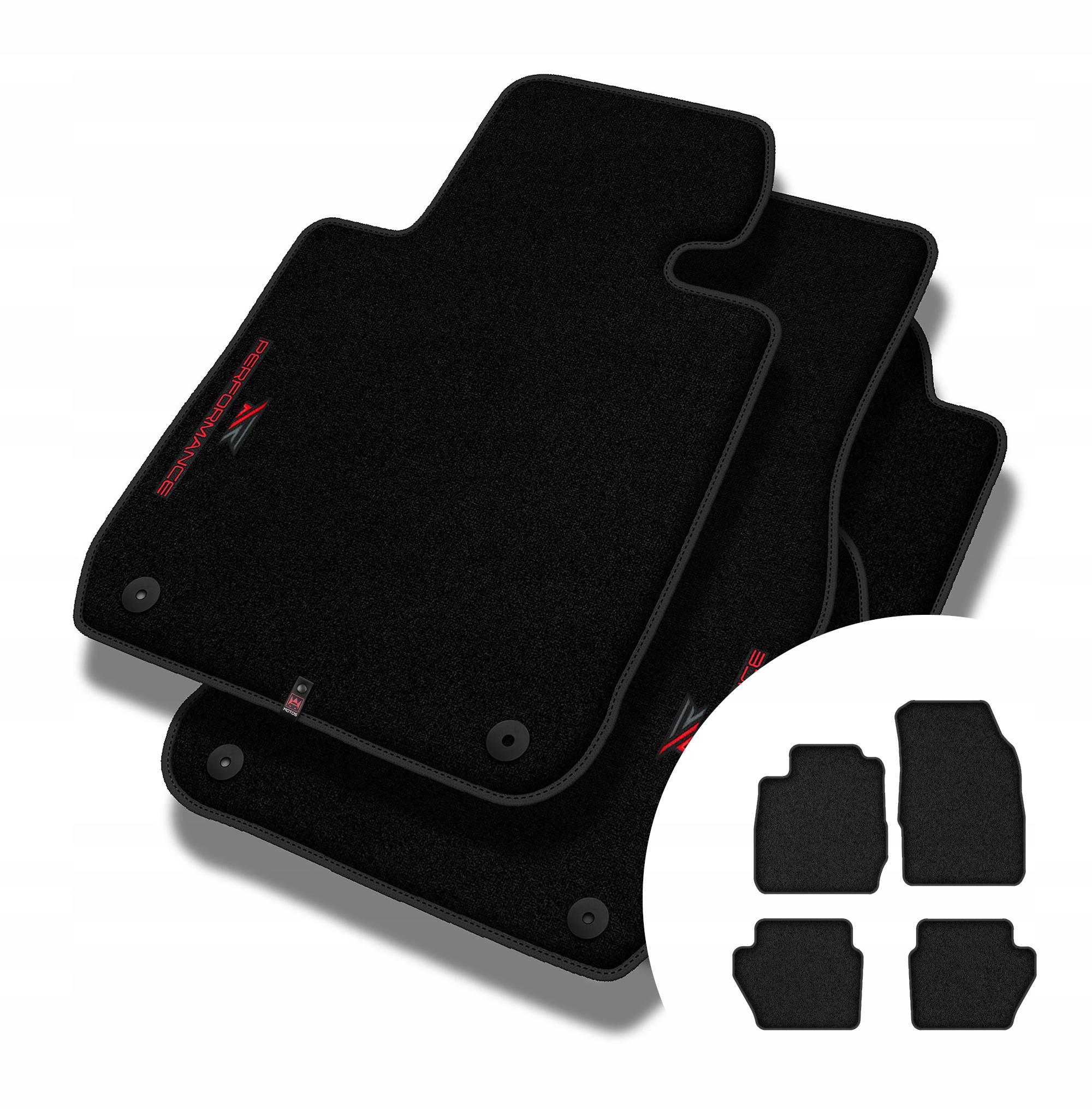 Velúrové koberčeky Performance Premium pre Ford Fiesta VI 2008-2012