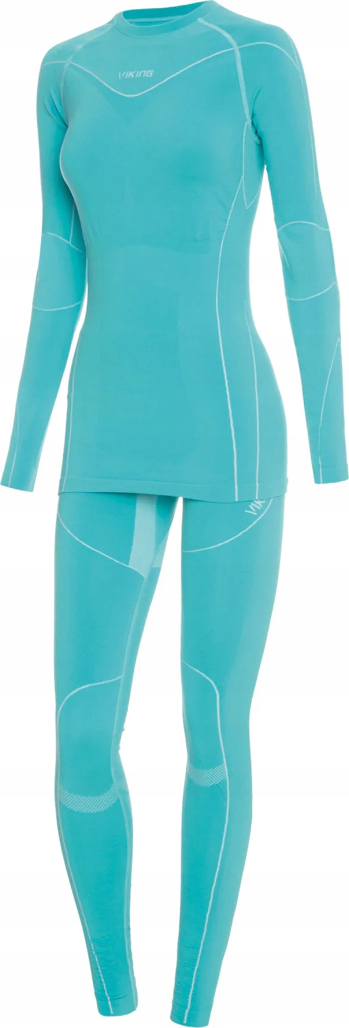 Bielizna Termoaktywna Damska Sportowa Komplet Gaja Bamboo Viking
