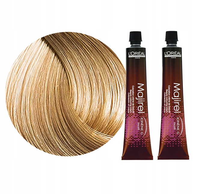 Loreal Majirel 9 2 x 50 ml trvanlivá barva krásná barva barvení sada