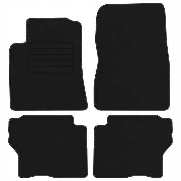 Mitsubishi Pajero 07-21 3d Koberce černé Comfort