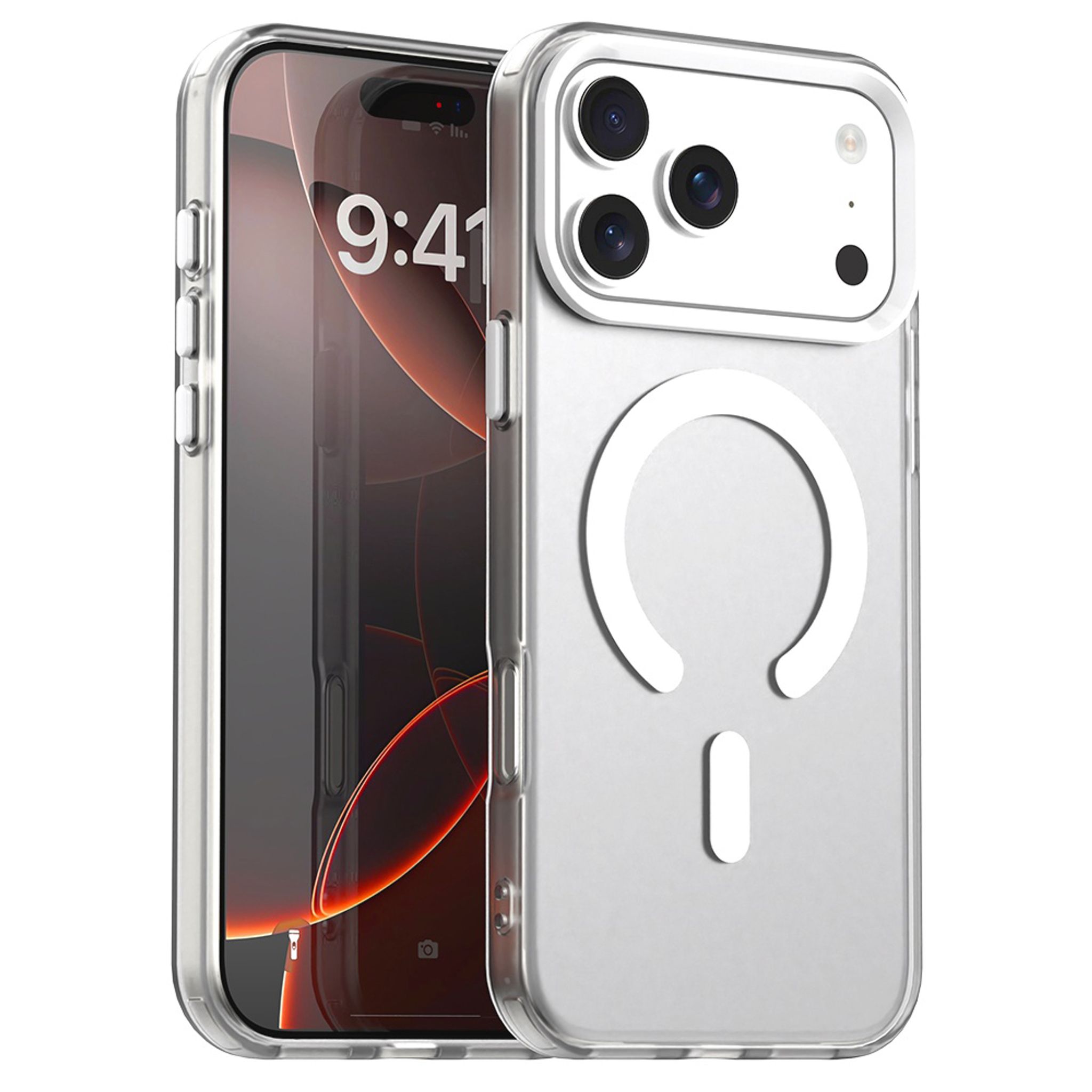Techsuit – CandyCase MagSafe etui na iPhone 17 Pro Max – biały