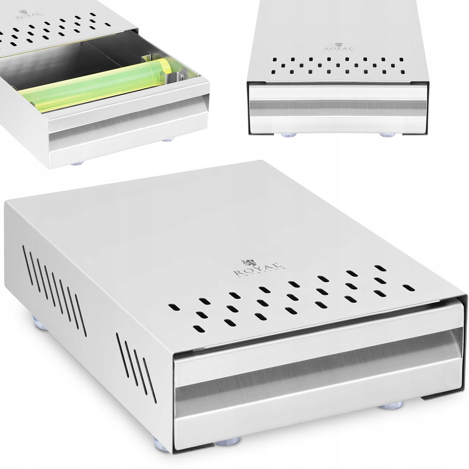 Zásuvka Na Usadeninu Kávový Odrážadlo Do Baristickej Banky Oceľová 5.7L