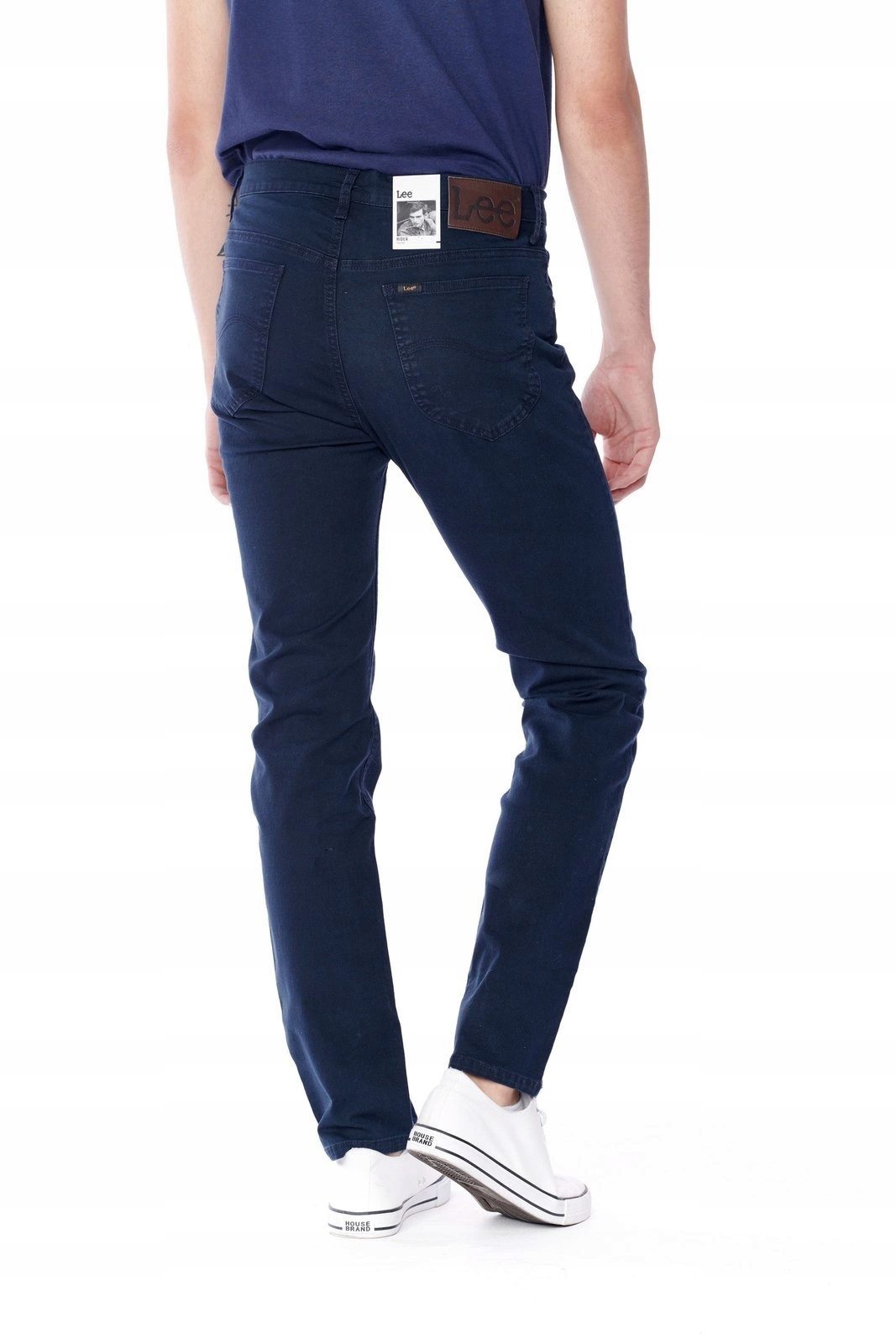 Pánské zúžené džínové kalhoty Lee Rider Dark Navy L701LB21 29/32