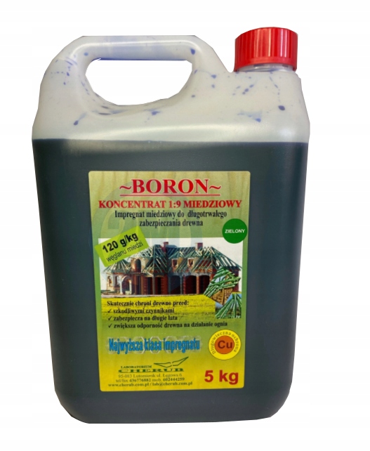 

Boron Impregnat Do Drewna Koncentrat 5kg Miedziowy