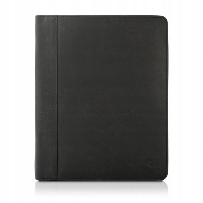 Pouzdro na dokumenty A4, kožená aktovka do ruky černá kůže – ideální jako dárek