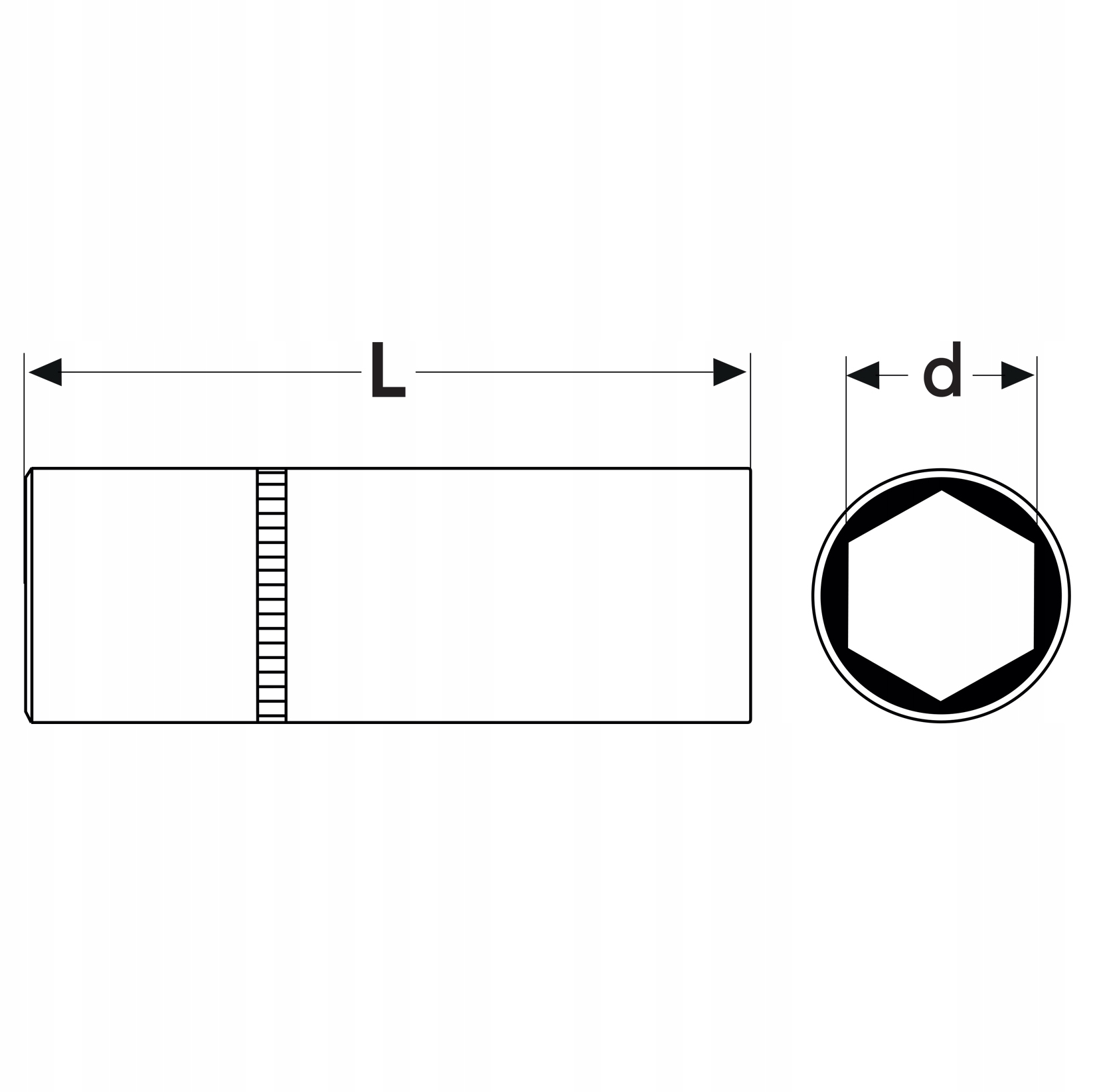NASADKA 1/2" 16 MM DO ŚWIEC Kod producenta RA-05-110