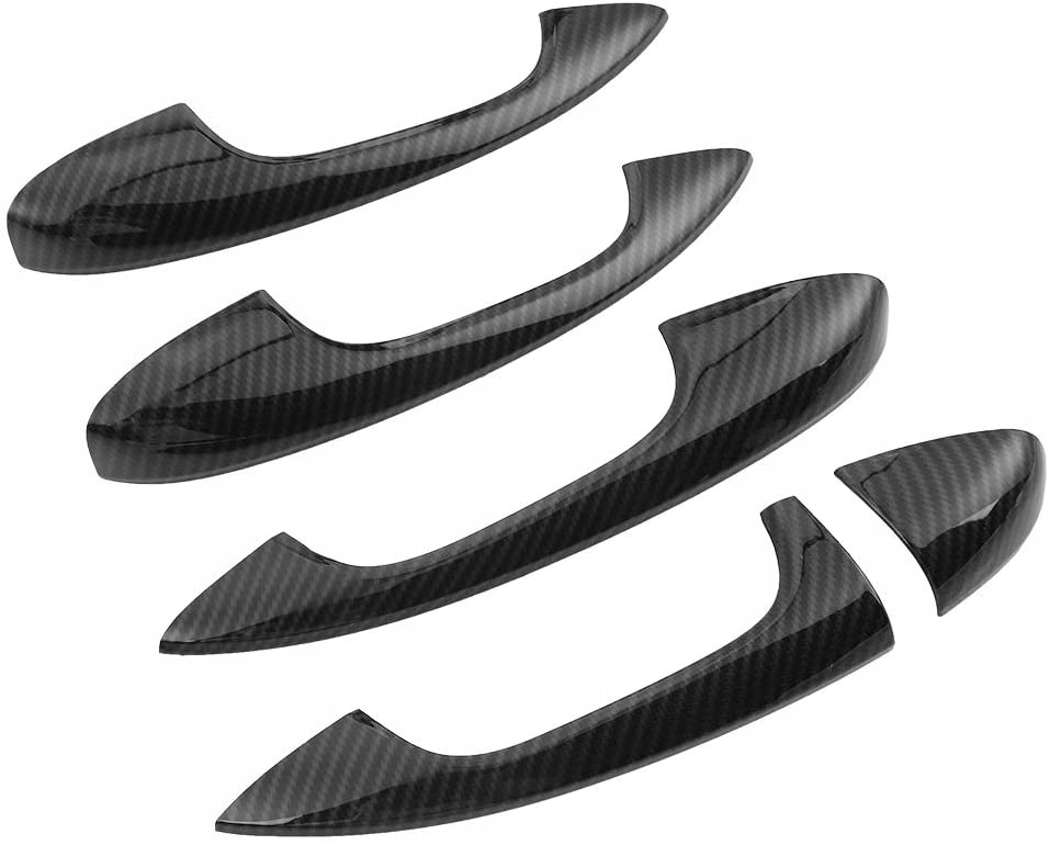 NAKŁADKI KLAMKI MERCEDES C W205 E W213 GLC CARBON