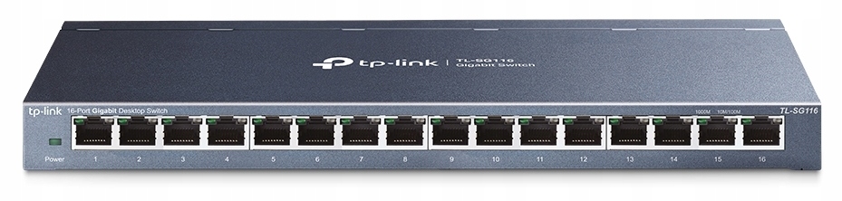 Switch přepínač TP-Link TL-SG116 16x100/1000 Eco Soho Home Lab
