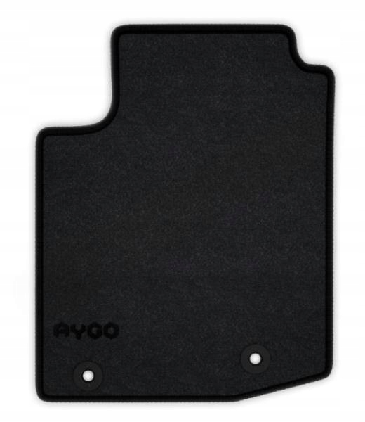 Toyota Aygo Originálne velúrové koberčeky komplet PZ410-90355-FM Oe