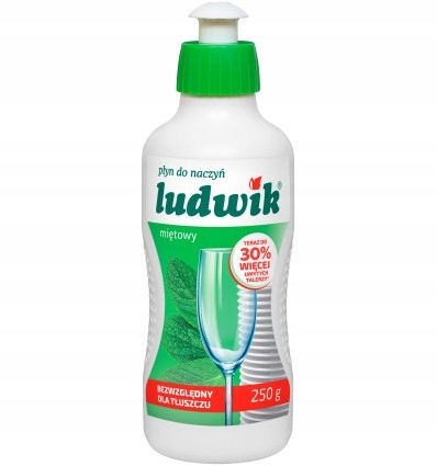 

Ludwik Płyn do Mycia Naczyń Miętowy 250 g