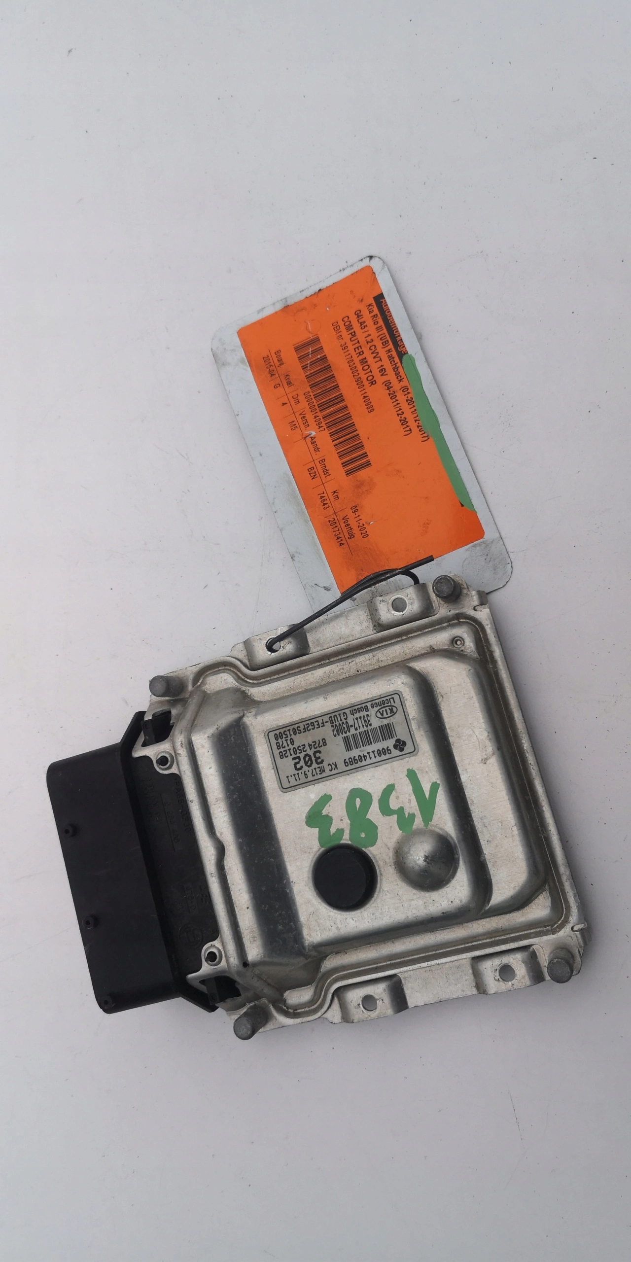 KIA RIO 1.2B 39117-03002 9001140989KC Computer ECU