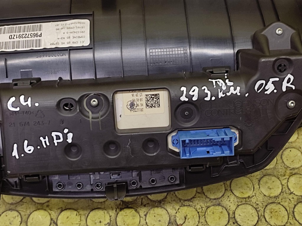 CITROEN C4 1.6 HDI dials P96572391ZD