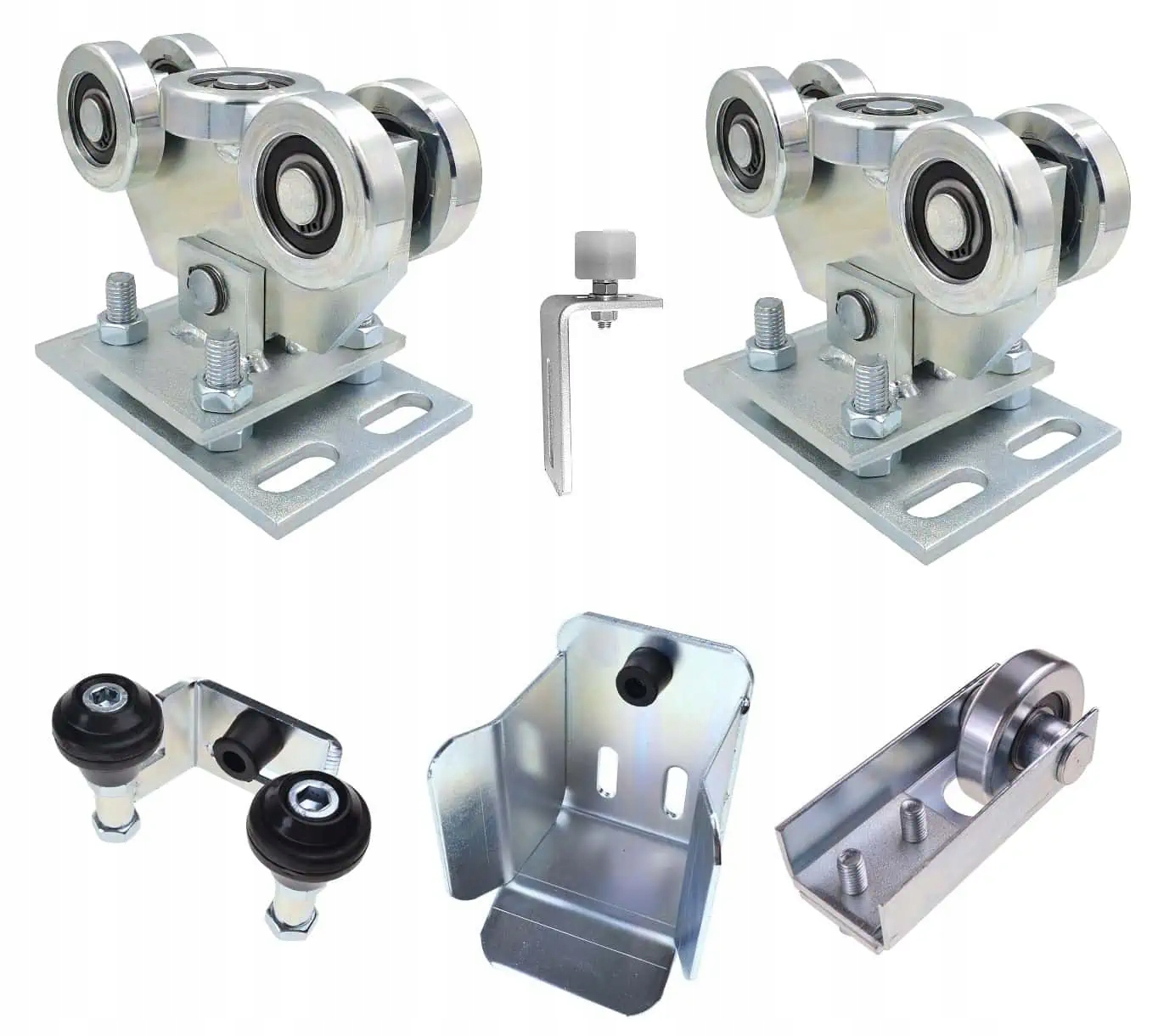 КАРЕТКА КОМПЛЕКТ ДЛЯ ВОРОТ ОТКАТНЫХ 80x80x5mm