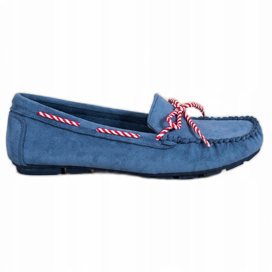

Niebieskie Skóra ekologiczna Buty Vinceza r.36