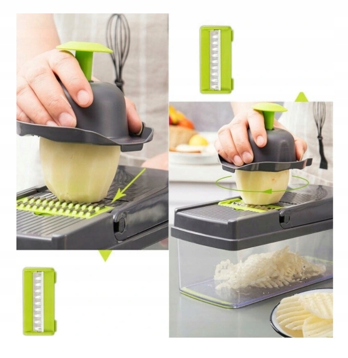 SZATKOWNICA KRAJALNICA + 8 NASADEK GRATIS Marka inna