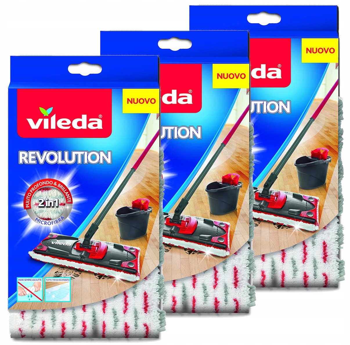 

Wkład do mopa Vileda Ultramax Ultramat Turbo 3szt