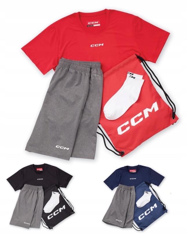 CCM Tréninkový textil CCM Dryland Kit 2022 Sr, Senior, Xs, červená