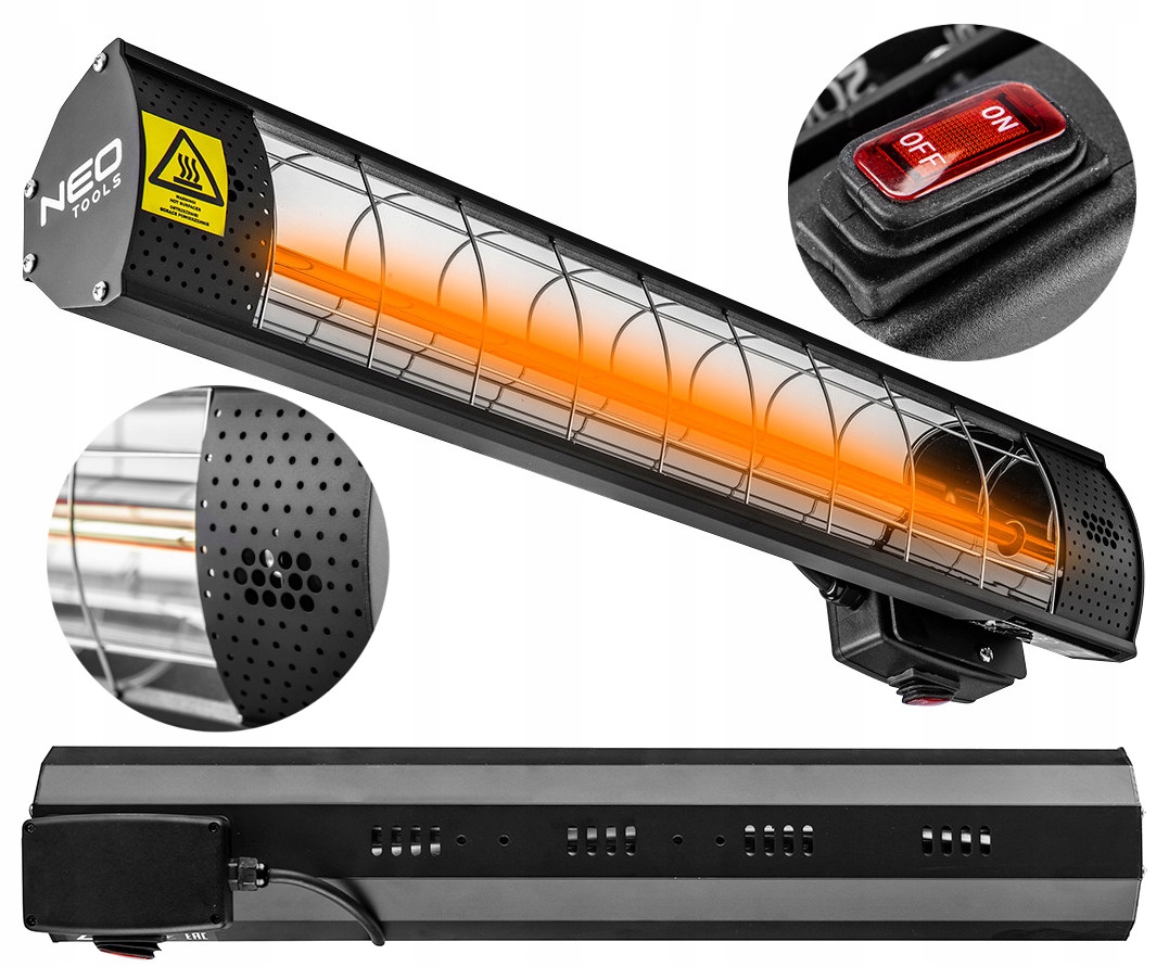 

Promiennik Podczerwieni 2000W IP65 90-031 Neo