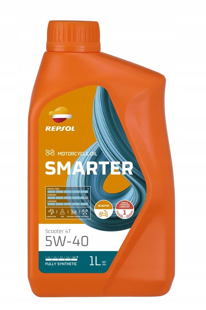 

Repsol olej silnikowy 4T Smarter Scooter 5W40 1l