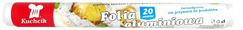 

Kuchcik Folia Aluminiowa 20M