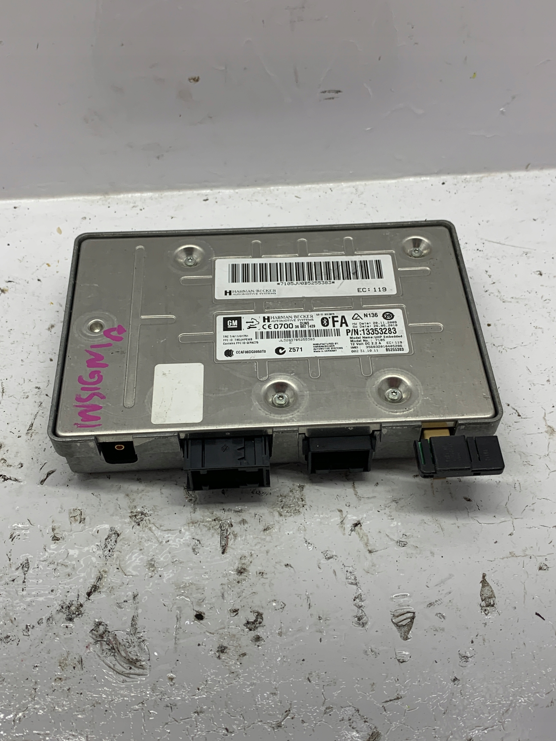 modul Bedienteil BLUETOOTH 13353283 OPEL