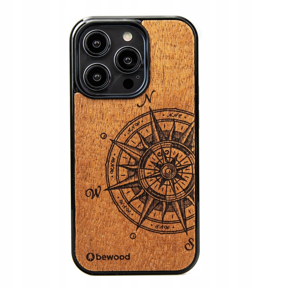 Pouzdro Bewood pro iPhone 15 Pro Traveler Merbau