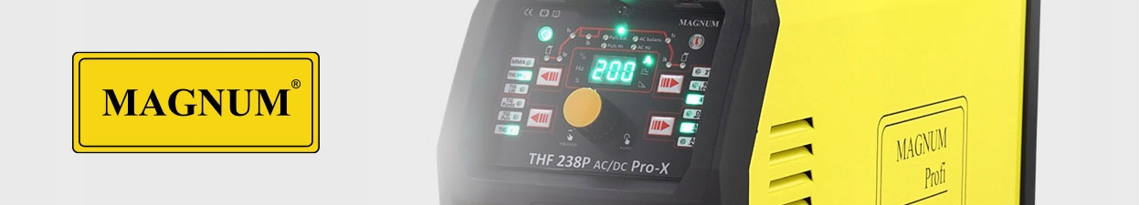 Spawarka TIG 200A AC DC Magnum Puls HF zestaw Metody spawania MMA TIG