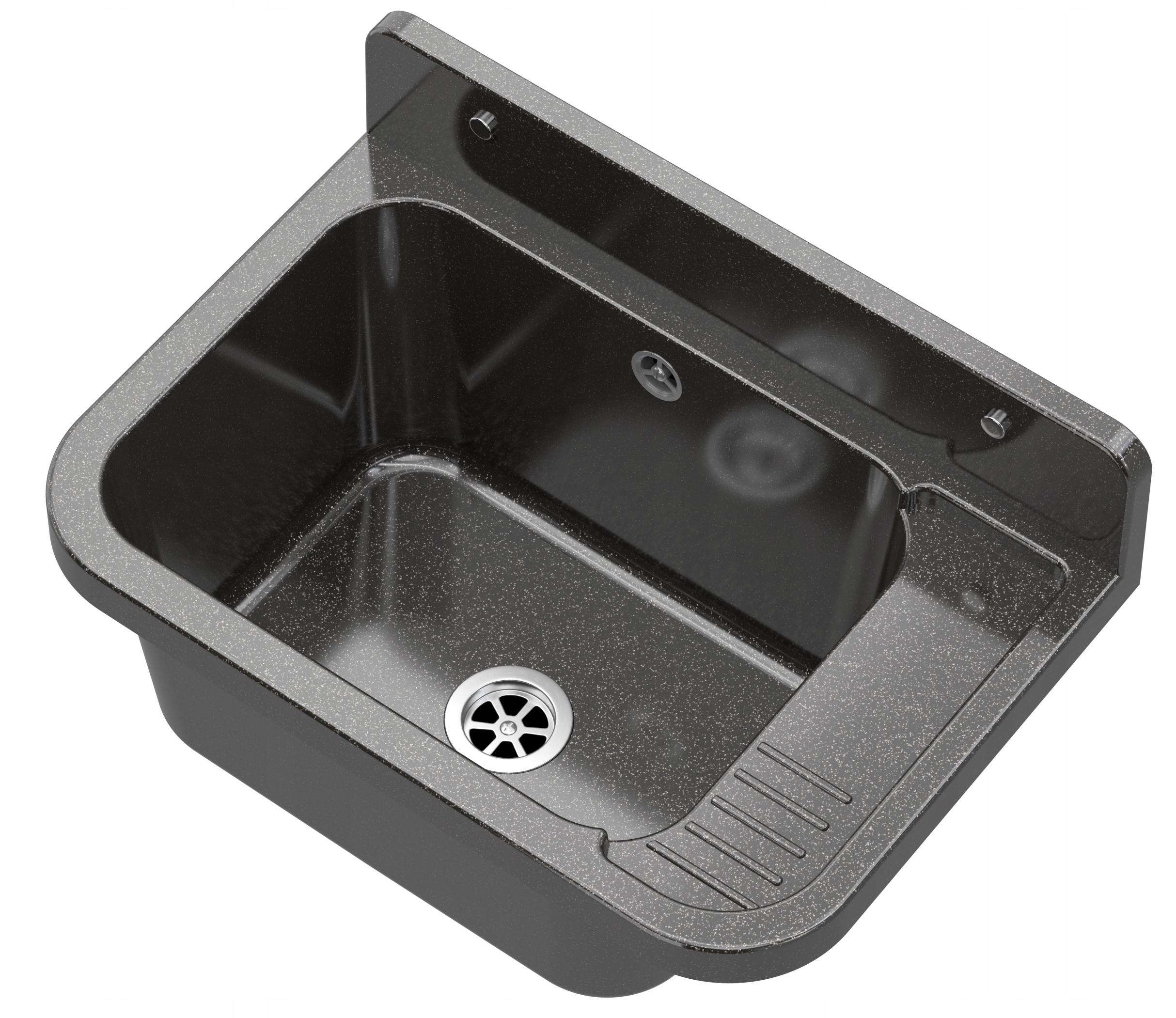 Technický Dřez Prádelní Komora Černý Sifon