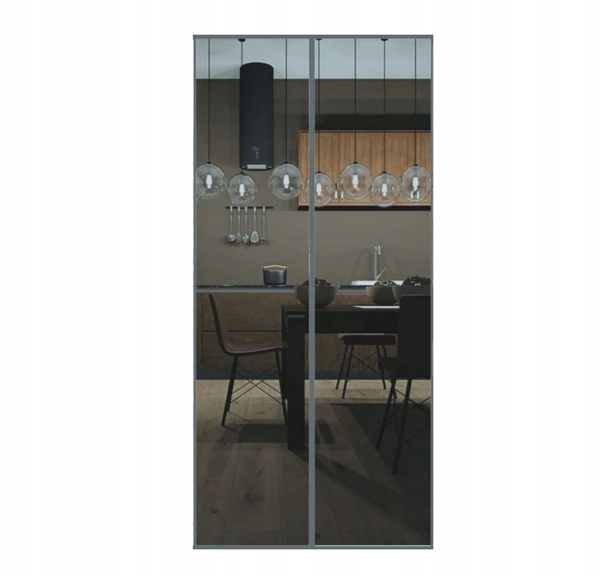 

Moskitiera Na Drzwi 100x220 Podwójne Magnesy Szara
