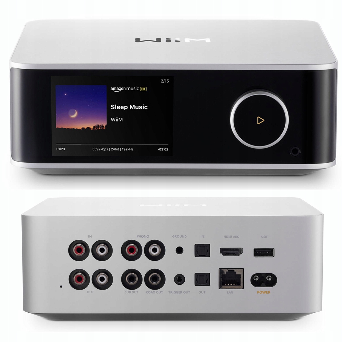 WiiM Ultra sieťový prehrávač Hi-Res Dac Tidal Spotify Hdmi Arc