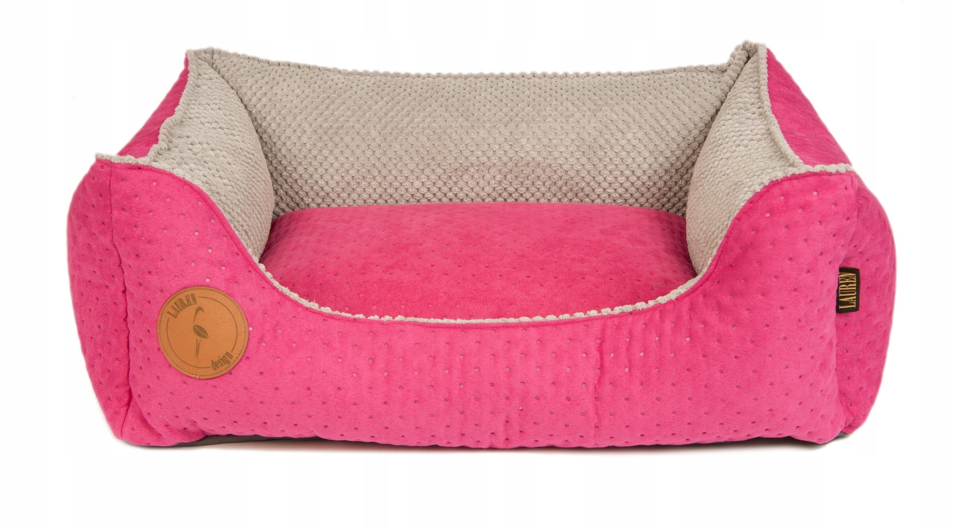 

Kanapa dla psa i kota różowa Lauren Design 60x50cm