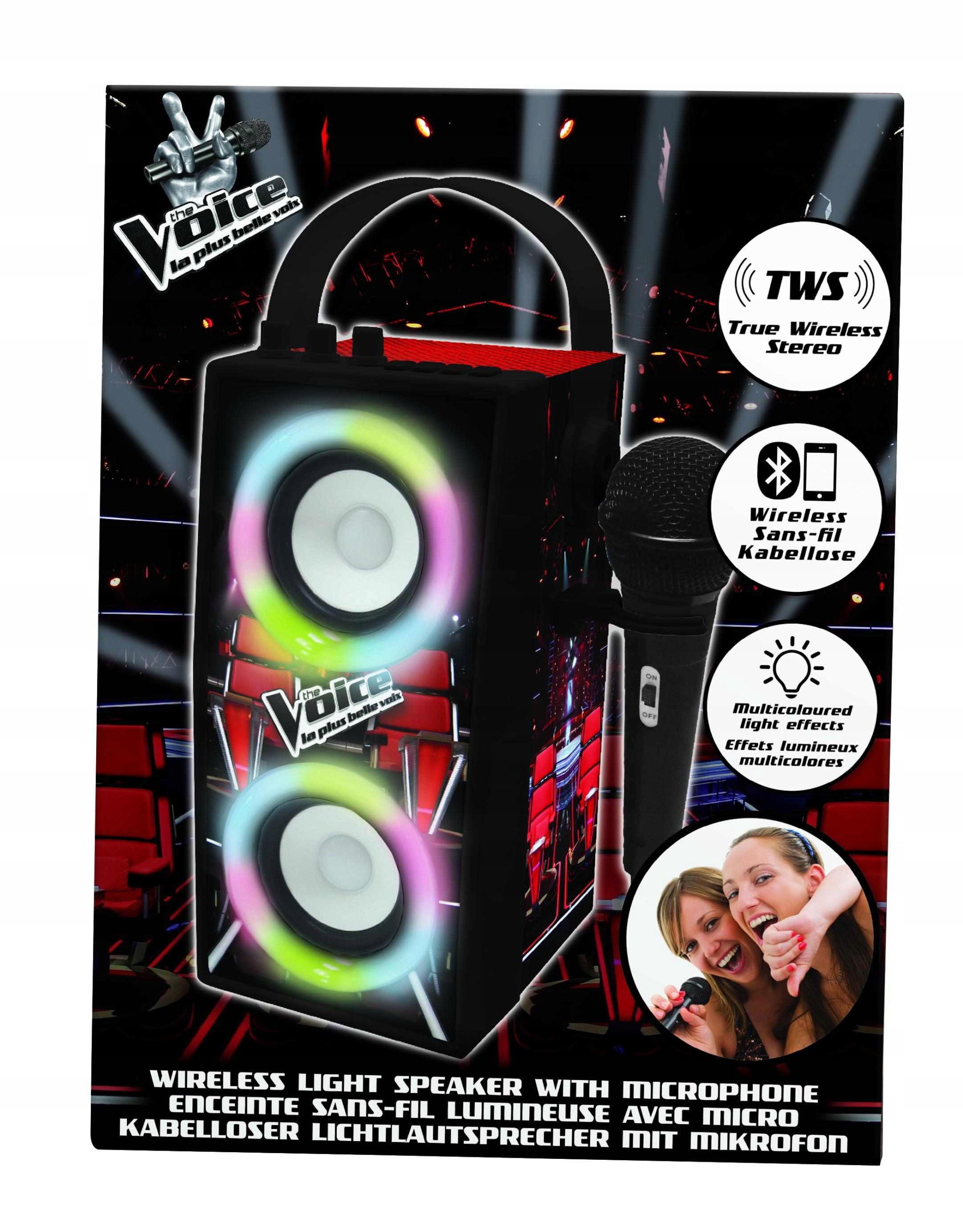 Reproduktor s mikrofonem The Voice Lexibook BTP180TVZ