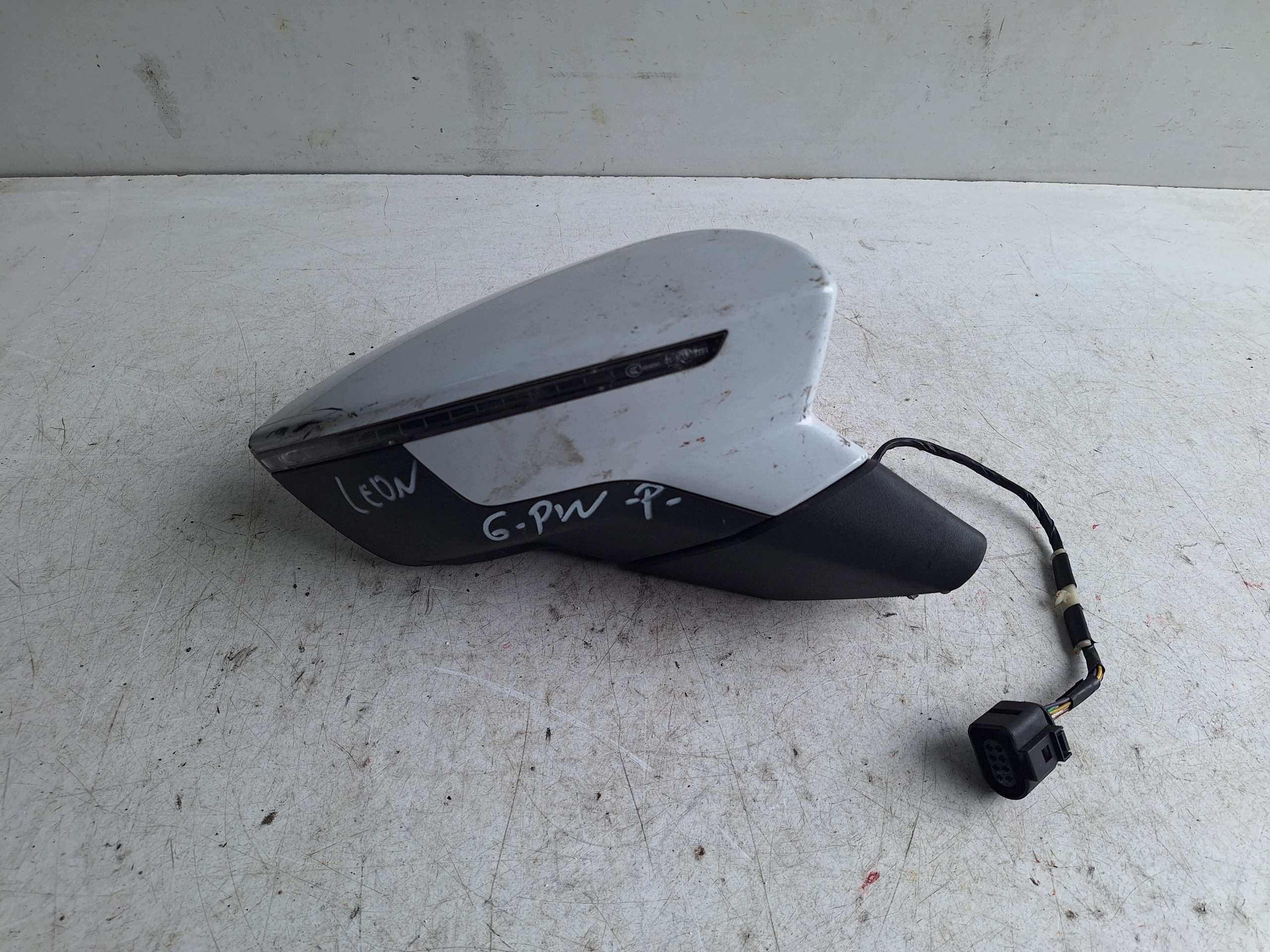 SEAT LEON III 5F 12-17 specchietto retrovisore destro 6-PIN