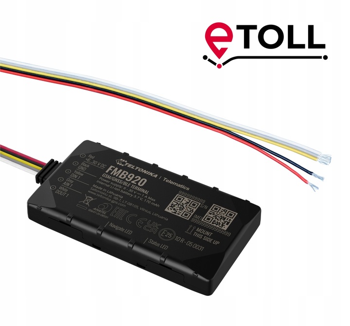 Zariadenie Zsl Na Poplatky e-TOLL Predplatné 12 Mesiacov FMB920
