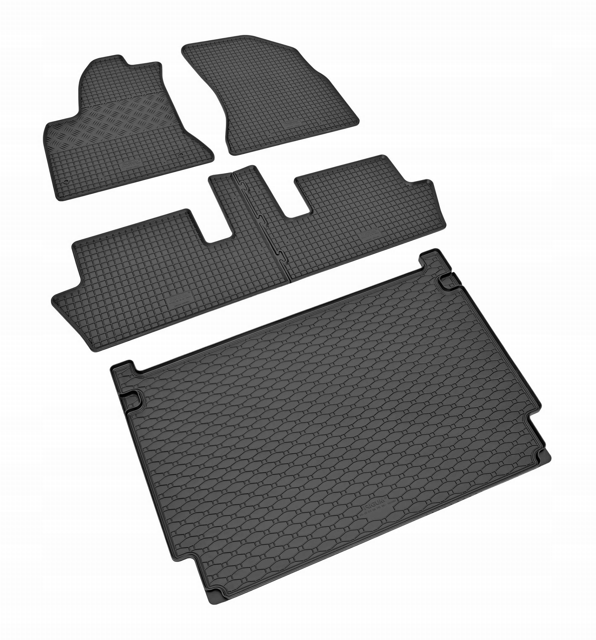 Dywaniki i mata do Citroen C4 Grand Picasso 2006-2012 Numer katalogowy producenta 900453+404081