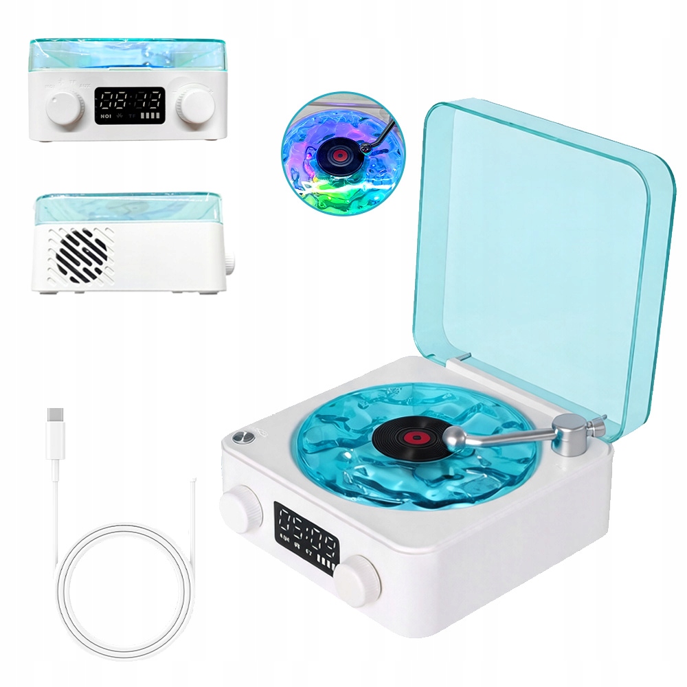 Přenosný Přehrávač CD Reproduktor Přehrávání Disku S Bluetooth Albem