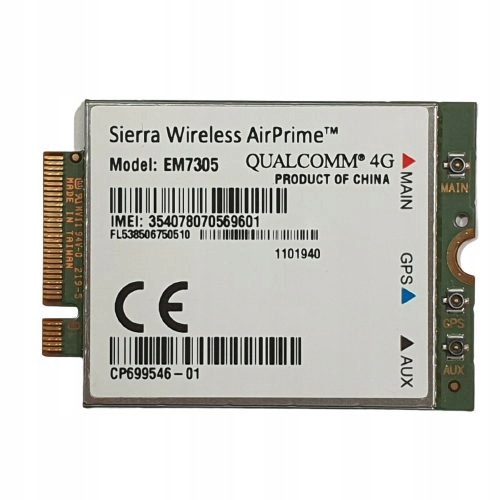 Moduł WWAN 4G LTE M.2 Sierra Wireless AirPrime EM7305 CP699546-01