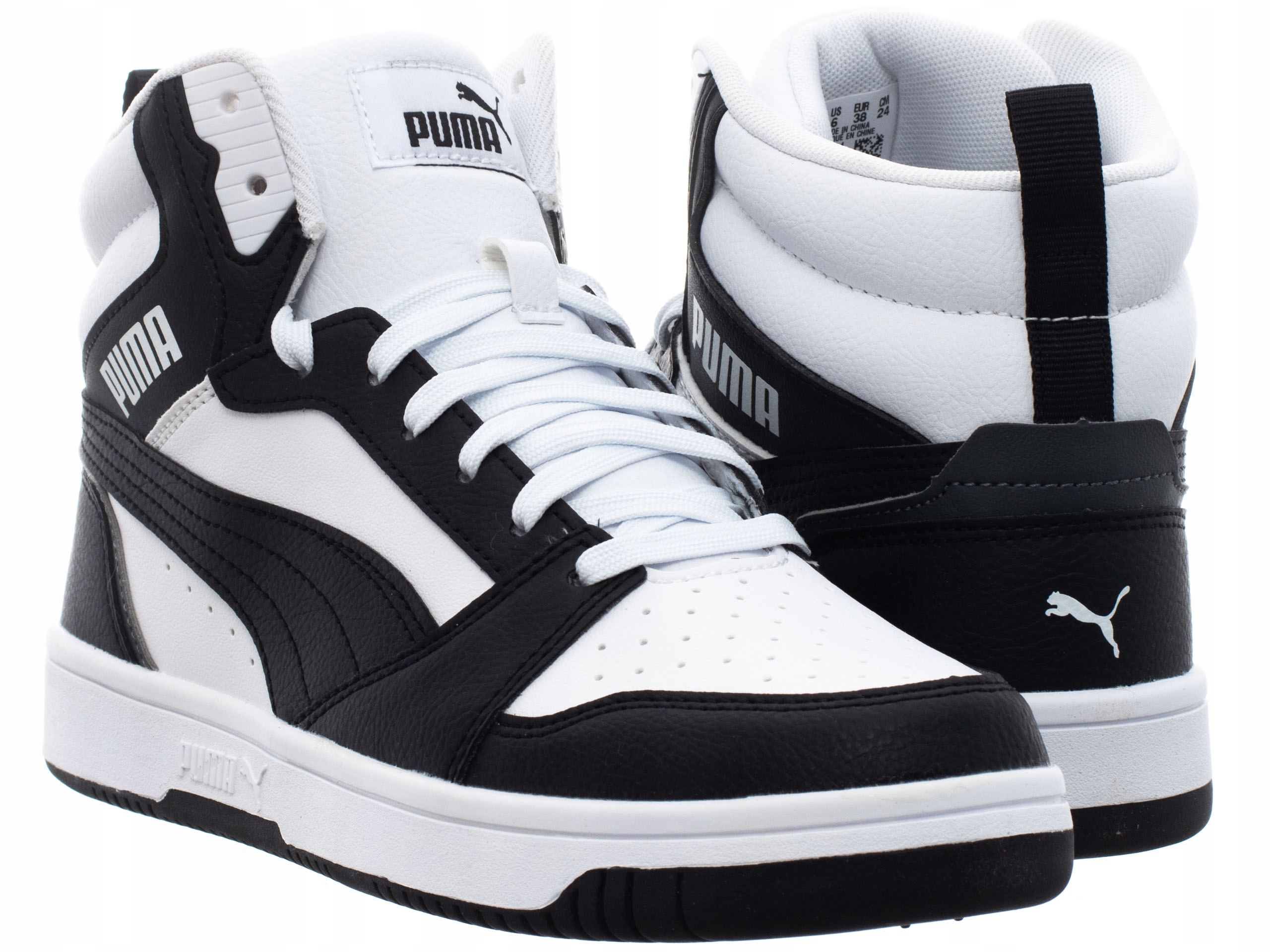 Puma Dámské Boty Puma Rebound V6 MID Jr 393831-01 vysoké tenisky