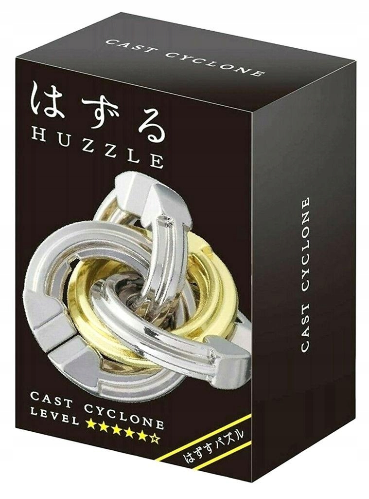 Zabawka Do Nauki Planszówka Łamigłówka Huzzle Cast Cyclone Poziom 5/6 G3
